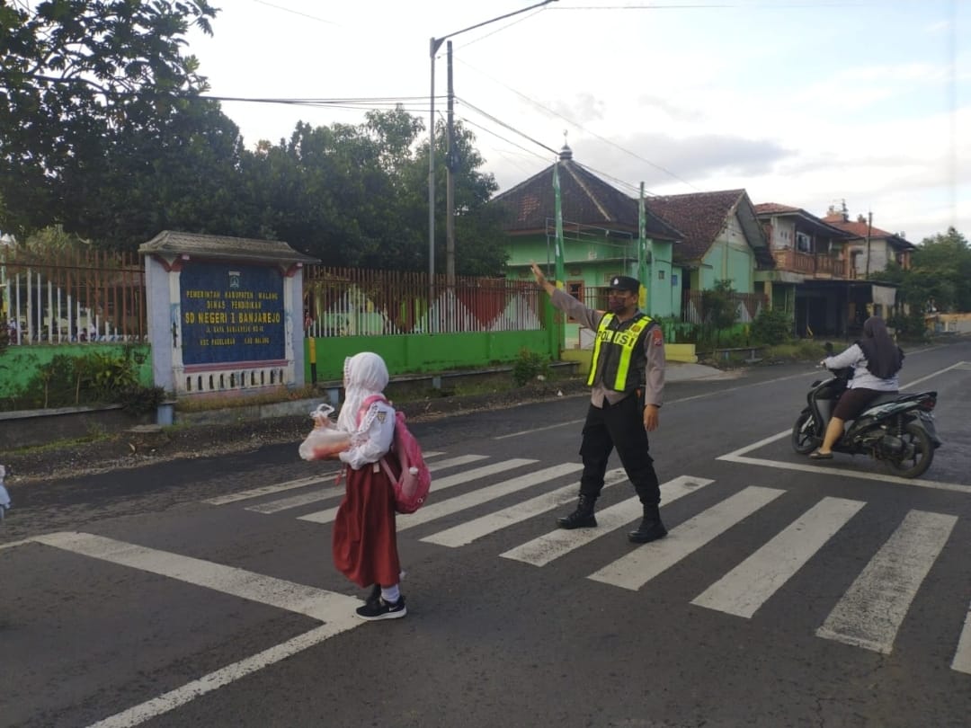 Polres Malang Tingkatkan Patroli Pagi, Dukung Keselamatan Pelajar