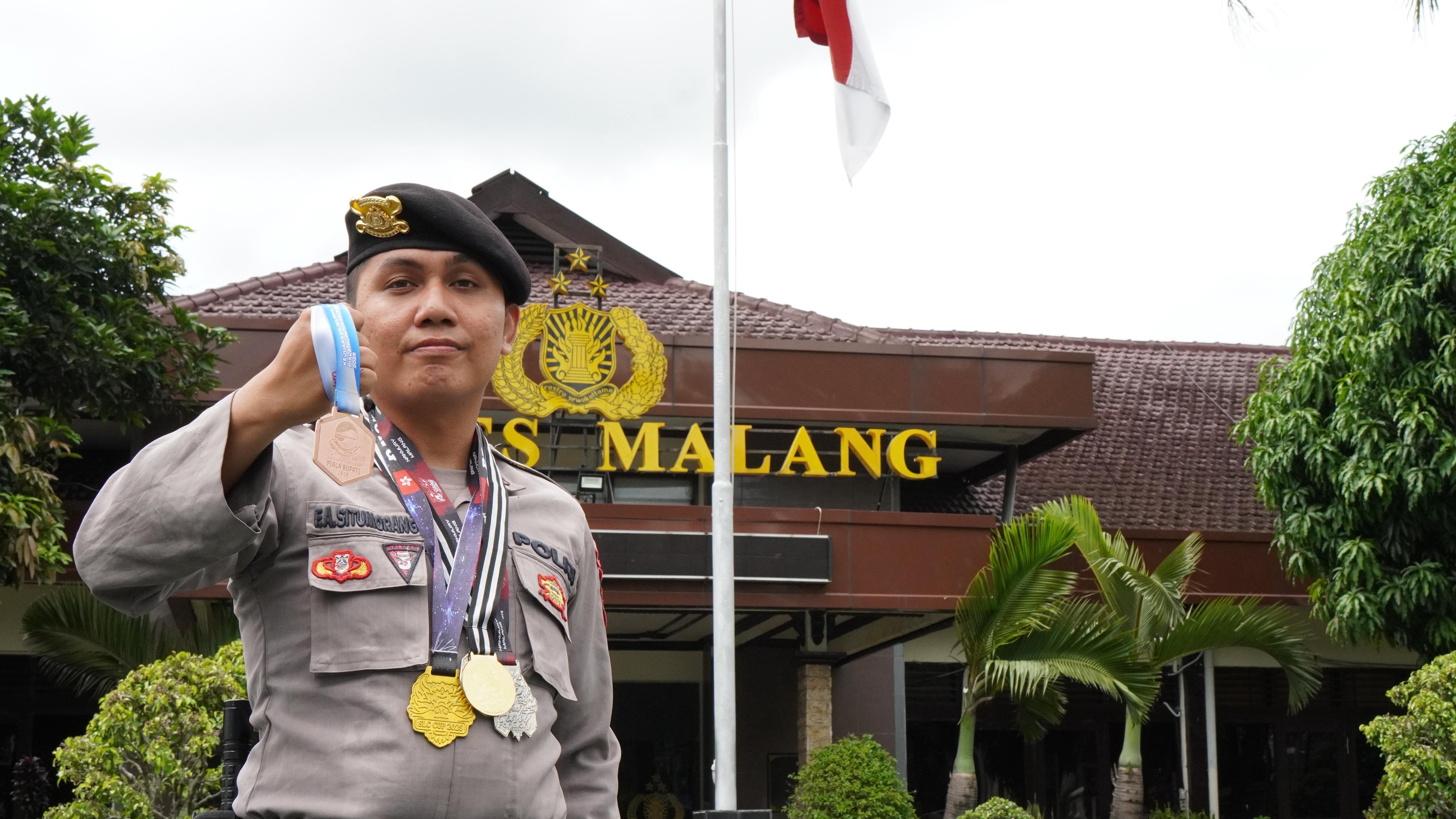 Briptu Firman, Polisi Polres Malang Berprestasi di Berbagai Ajang Bela Diri