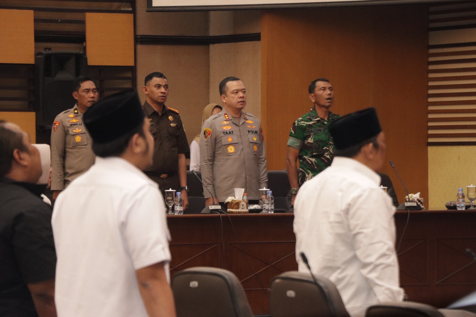Kapolres Malang Hadiri Paripurna DPRD, Empat Raperda Disetujui