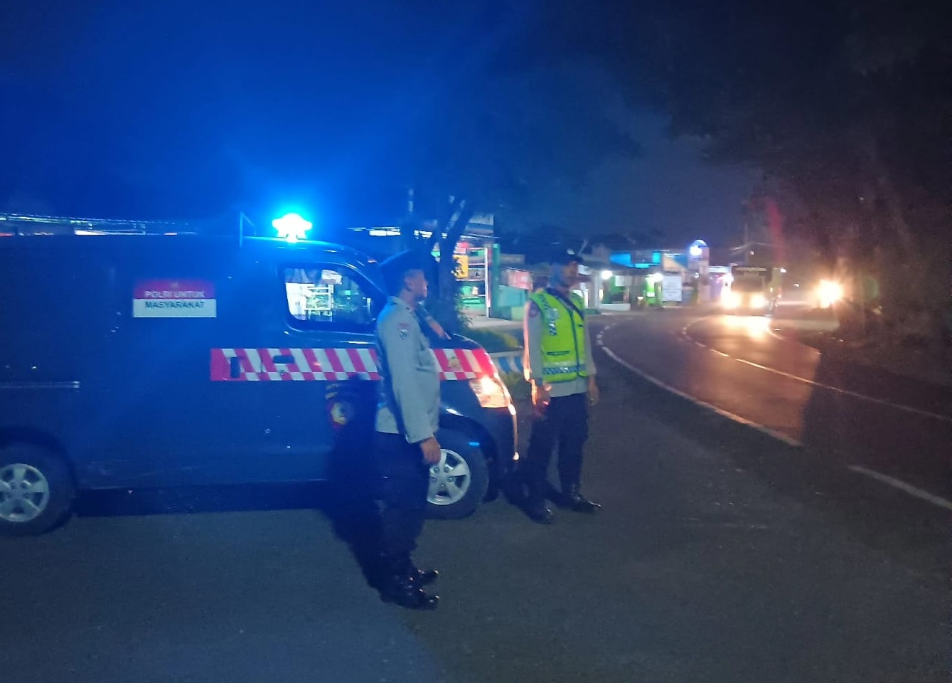 Polres Malang Tingkatkan Patroli Malam Cegah Gangguan Kamtibmas