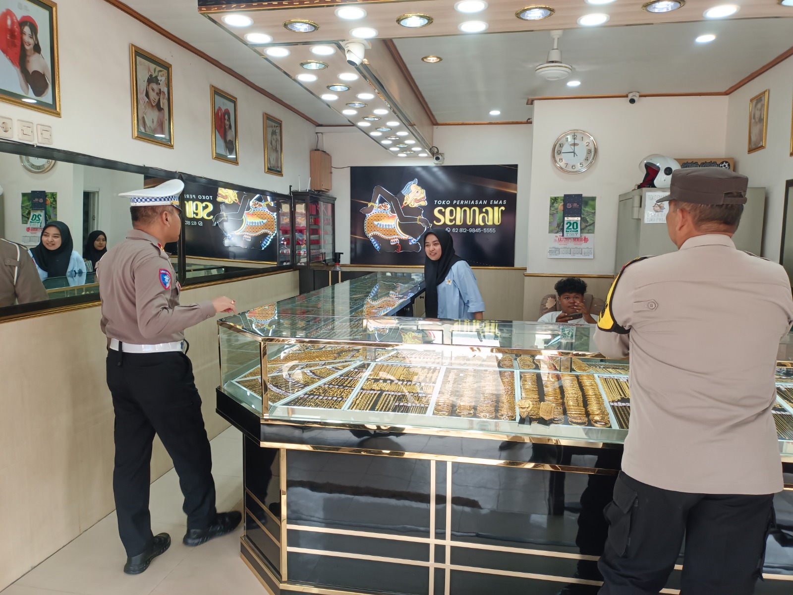 Polres Malang Tingkatkan Patroli Toko Emas dan Keramaian Selama Ramadan 2026