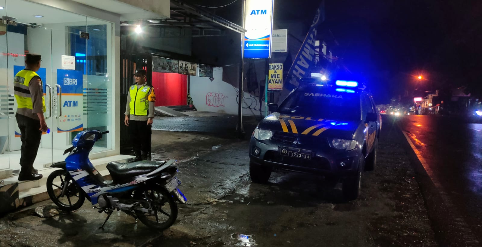 Polres Malang Tingkatkan Patroli Malam di Perbankan Usai Lebaran