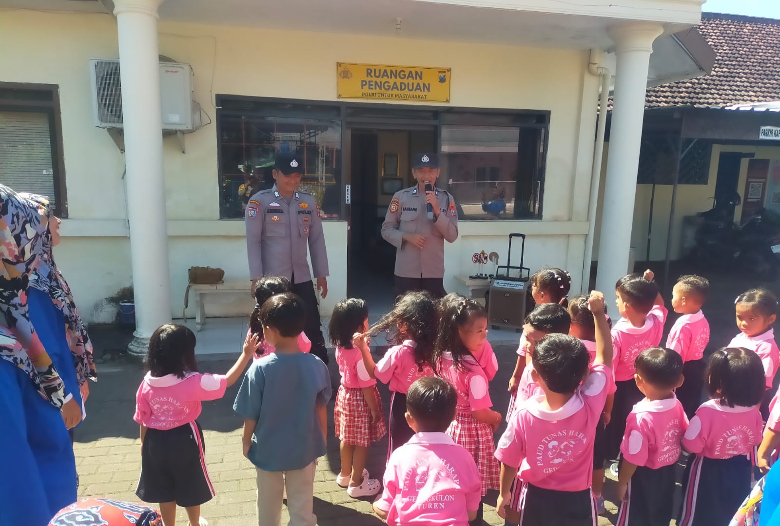 Polres Malang Tingkatkan Edukasi Anak Usia Dini, Polsek Turen Terima Kunjungan Siswa TK