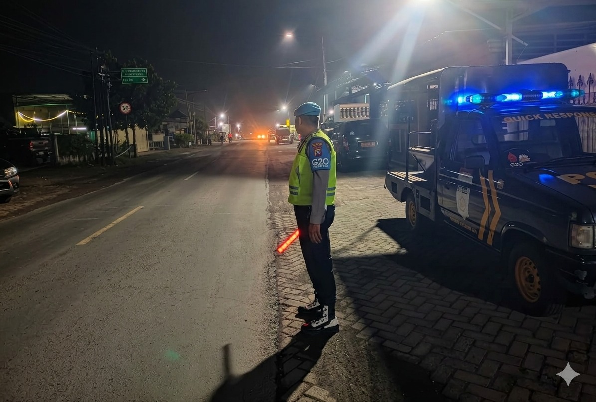Polisi Intensifkan Patroli Malam, Antisipasi Aksi Kriminal di Jalanan