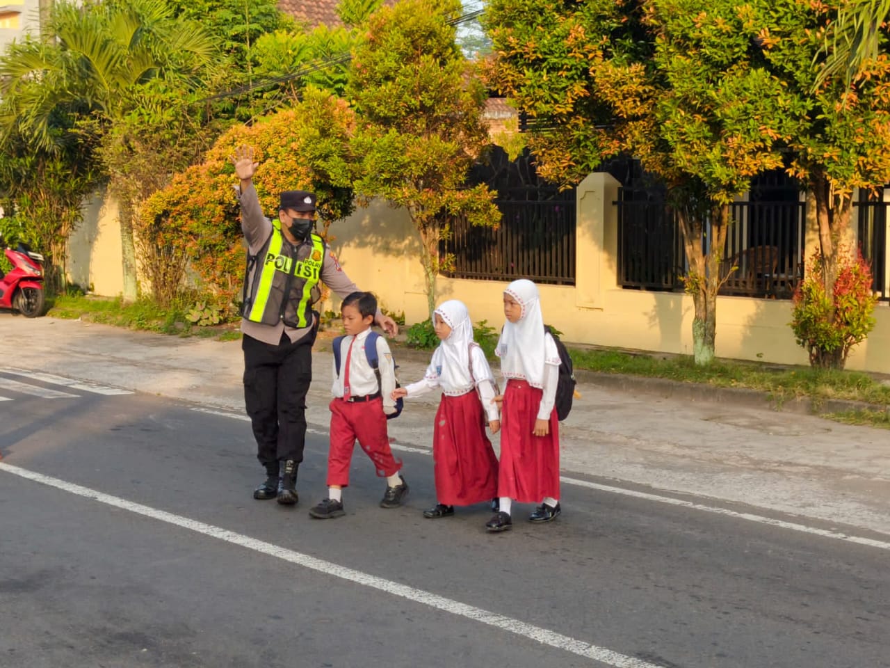 Polisi Prioritaskan Keselamatan Pelajar Lewat Patroli Pagi