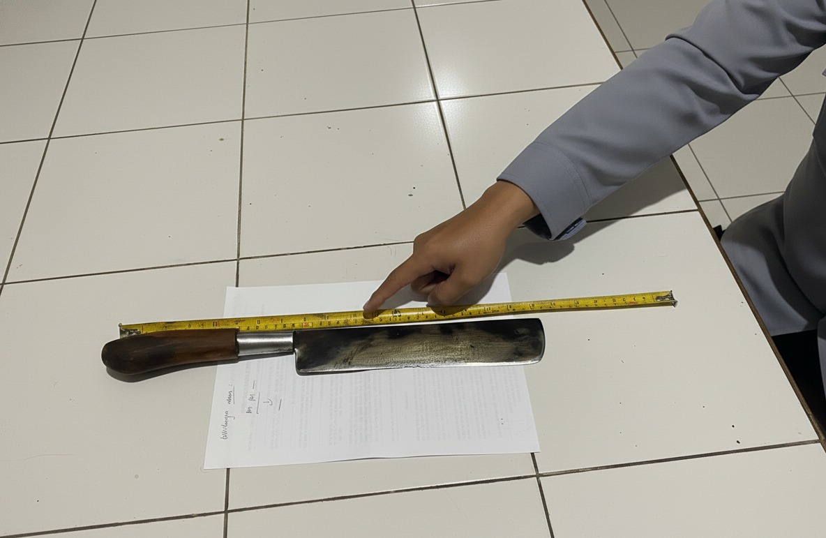 Polisi Ringkus Pelaku Penganiayaan Bersenjata Tajam di Warung Seafood Singosari
