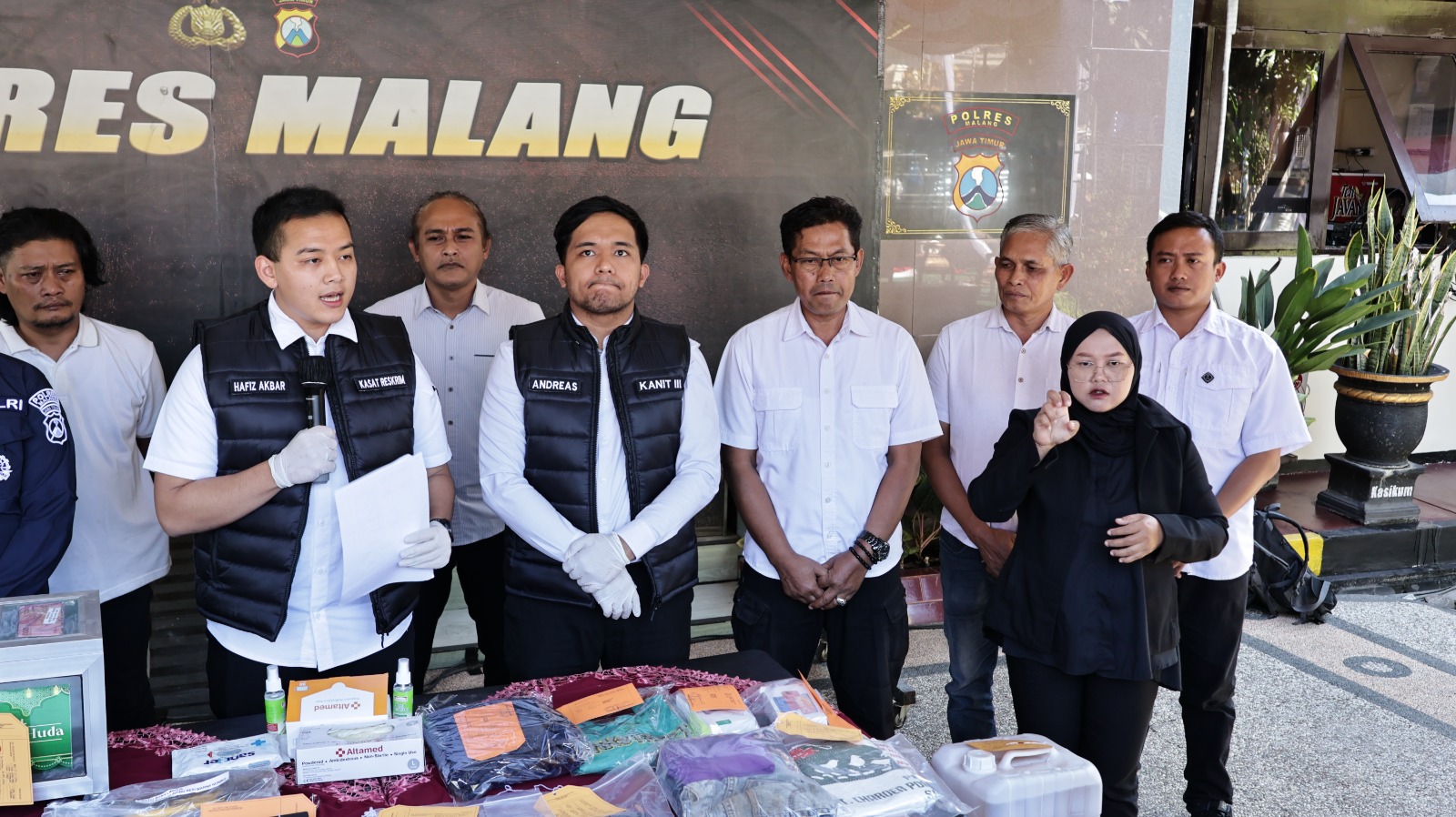 Hari Bhayangkara, Polres Malang Ungkap 20 Kasus Pencurian dan Tangkap 19 Tersangka