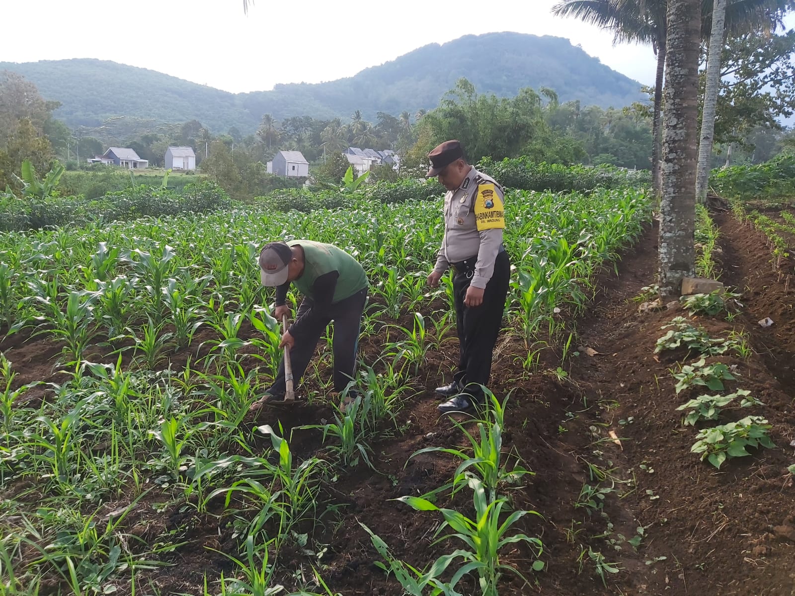 Polres Malang Ajak Warga Tingkatkan Nilai Tambah Hasil Produksi Pangan