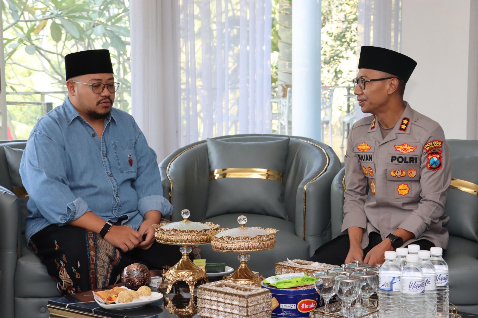 Kapolres Malang Silaturahmi ke Ponpes An-Nur II, Perkuat Kolaborasi dengan Ulama