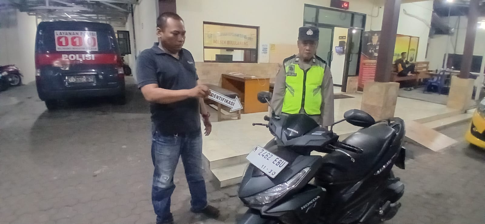 Polisi Tangkap Pelaku Curanmor di Sawah Bululawang, Motor Korban Berhasil Diamankan