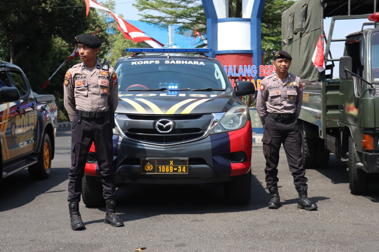 Polres Malang Tingkatkan Patroli Skala Besar, Sasar Jalur Rawan hingga Gondanglegi