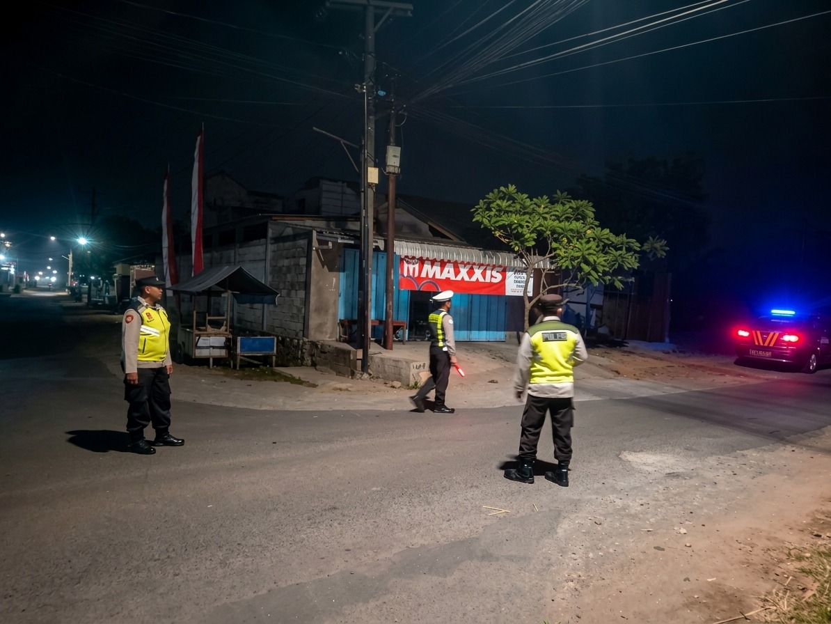 Jaga Permukiman Tetap Aman, Polres Malang Perkuat Patroli
