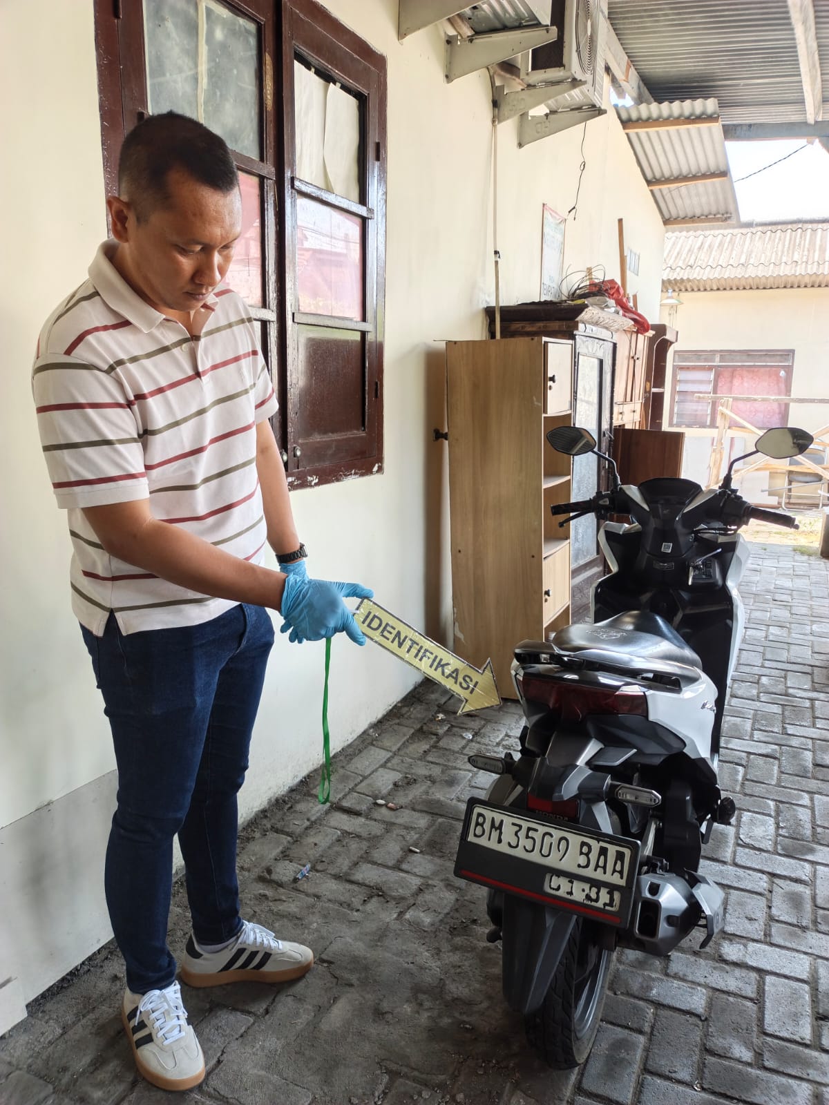 Motor Mahasiswa Dicuri Saat Ngopi di Dau, Pelaku Ditangkap Hendak COD