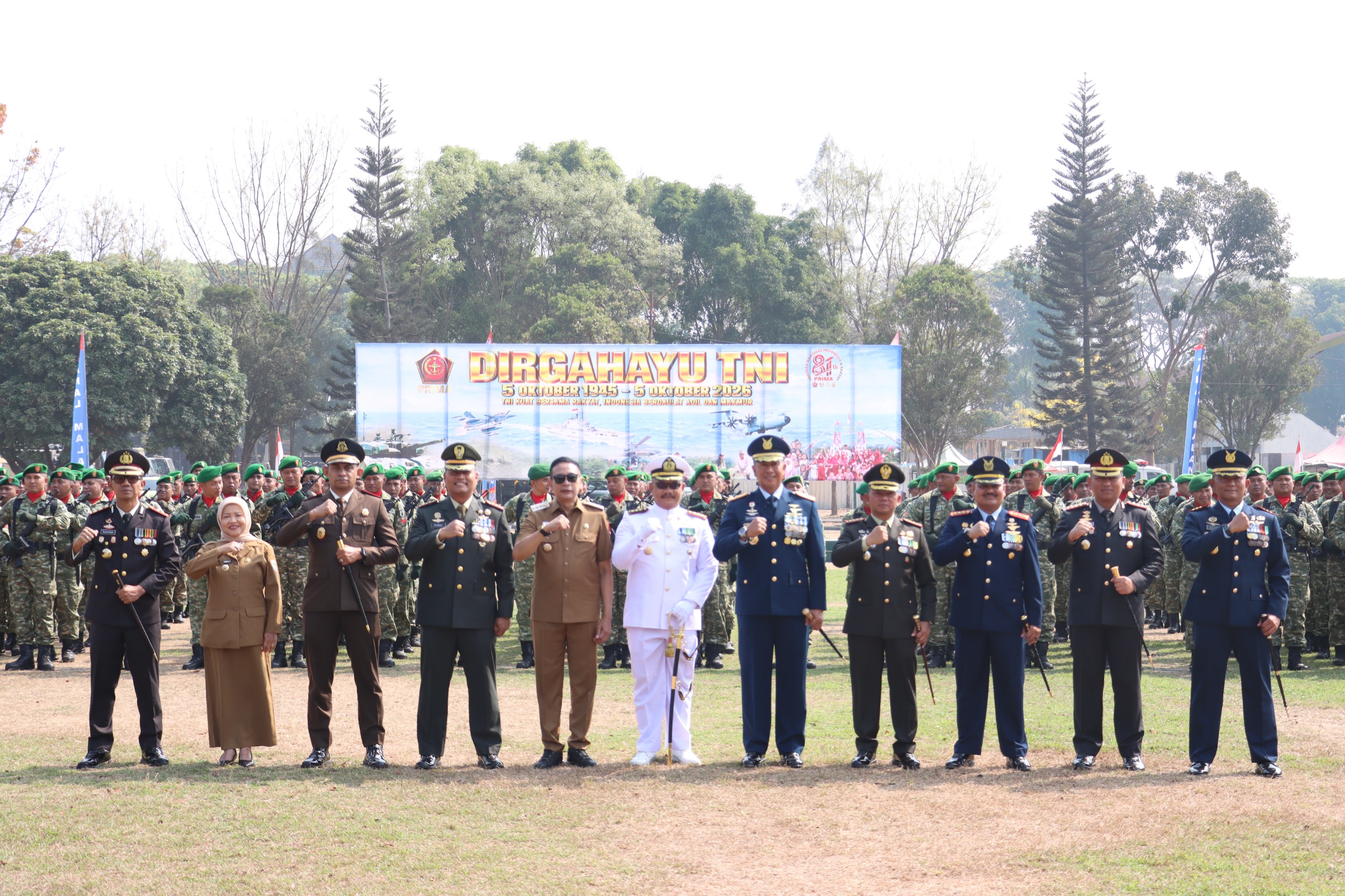 HUT ke-81 TNI, Polres Malang: TNI-Polri Hadir Beri Rasa Aman ke Warga