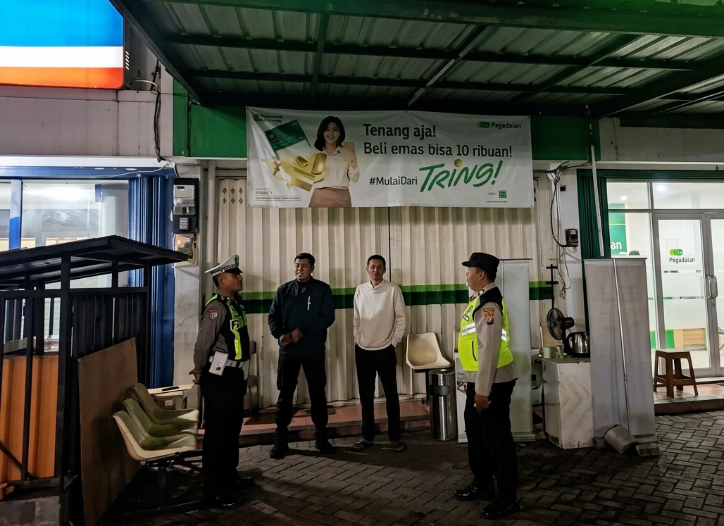 Antisipasi Pencurian, Polisi Intensifkan Pengawasan Kawasan Pertokoan