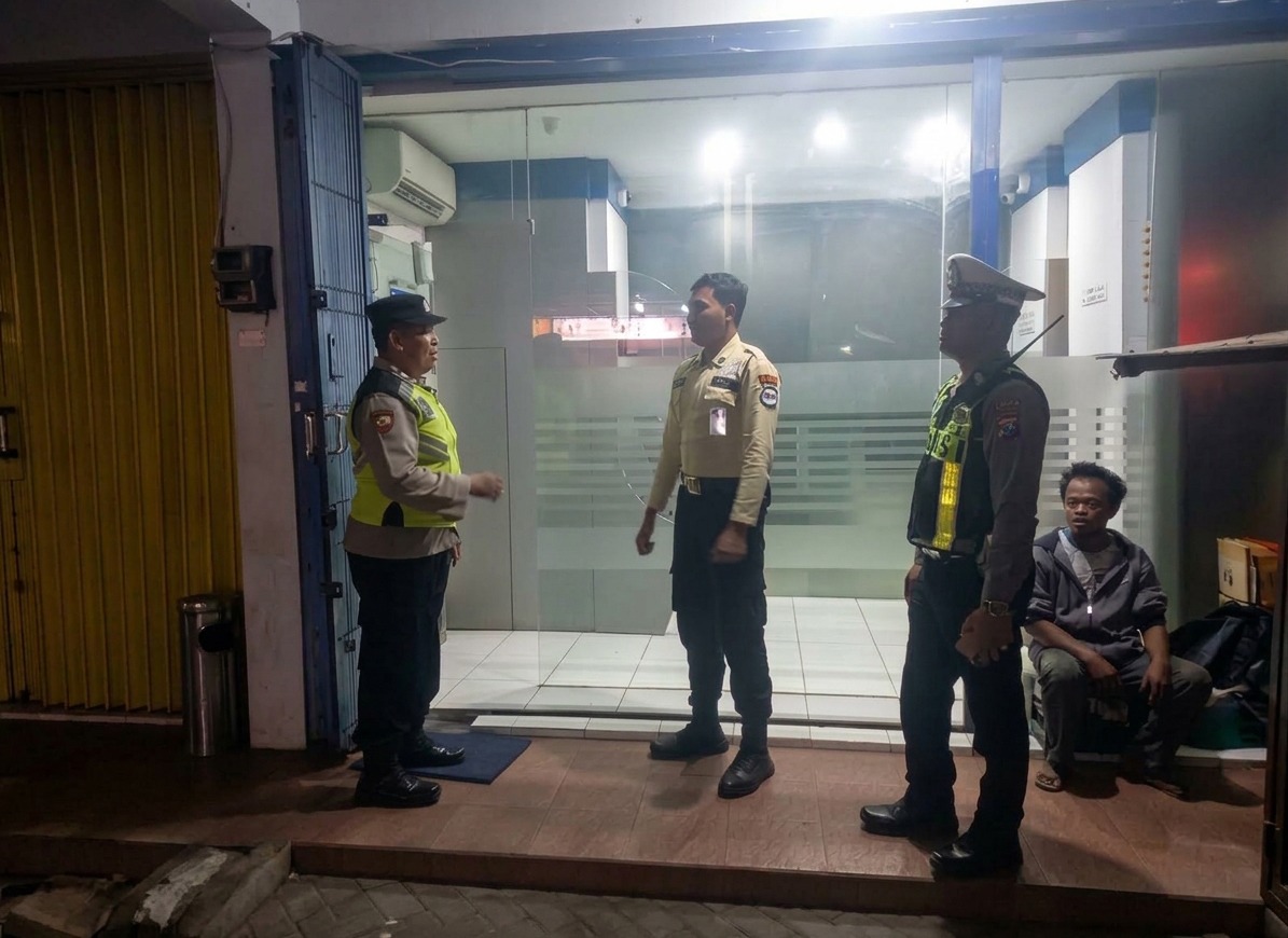 Cegah Kejahatan di Area ATM, Polres Malang Perketat Patroli Perbankan