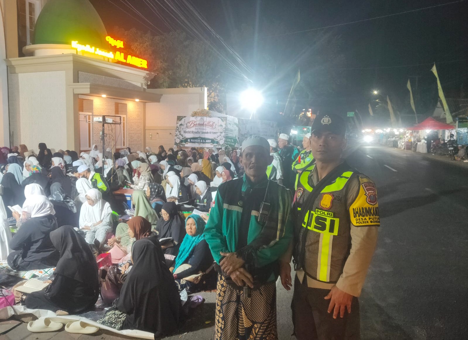 Pengajian Umum di Gondanglegi Dikawal Polisi, Jemaah Bisa Beribadah dengan Aman