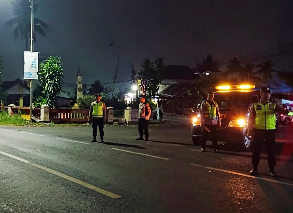 Polres Malang Perkuat Patroli Malam, Sasar Potensi Balap Liar dan Kejahatan Jalanan