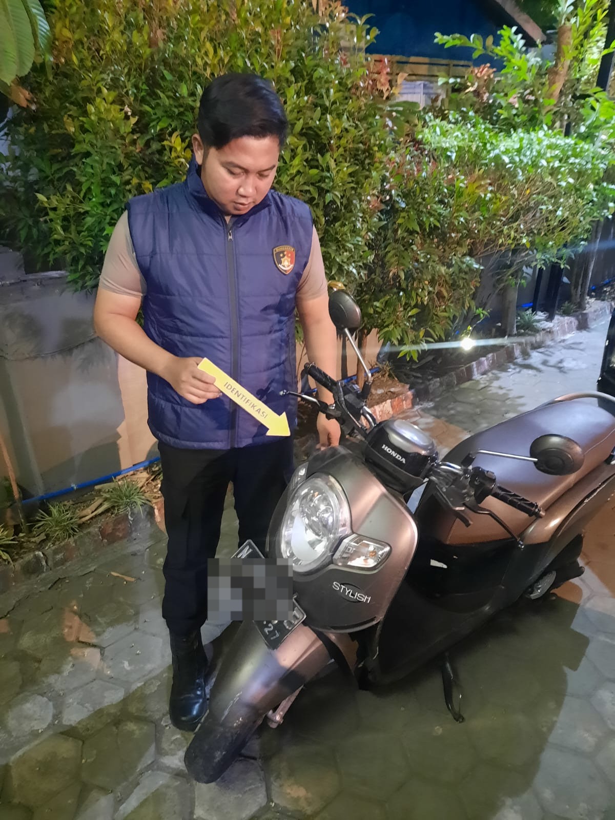 Polisi Amankan orang Diduga Curi 3 Laptop di SDN Mangliawan Malang