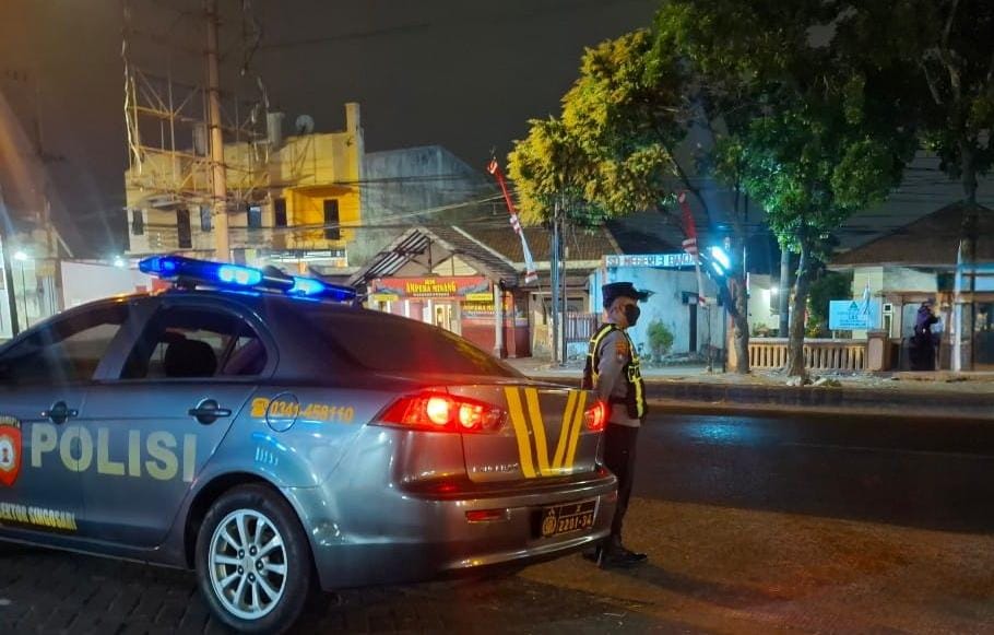 Cegah Gangguan Kamtibmas, Polres Malang Tingkatkan Patroli Malam