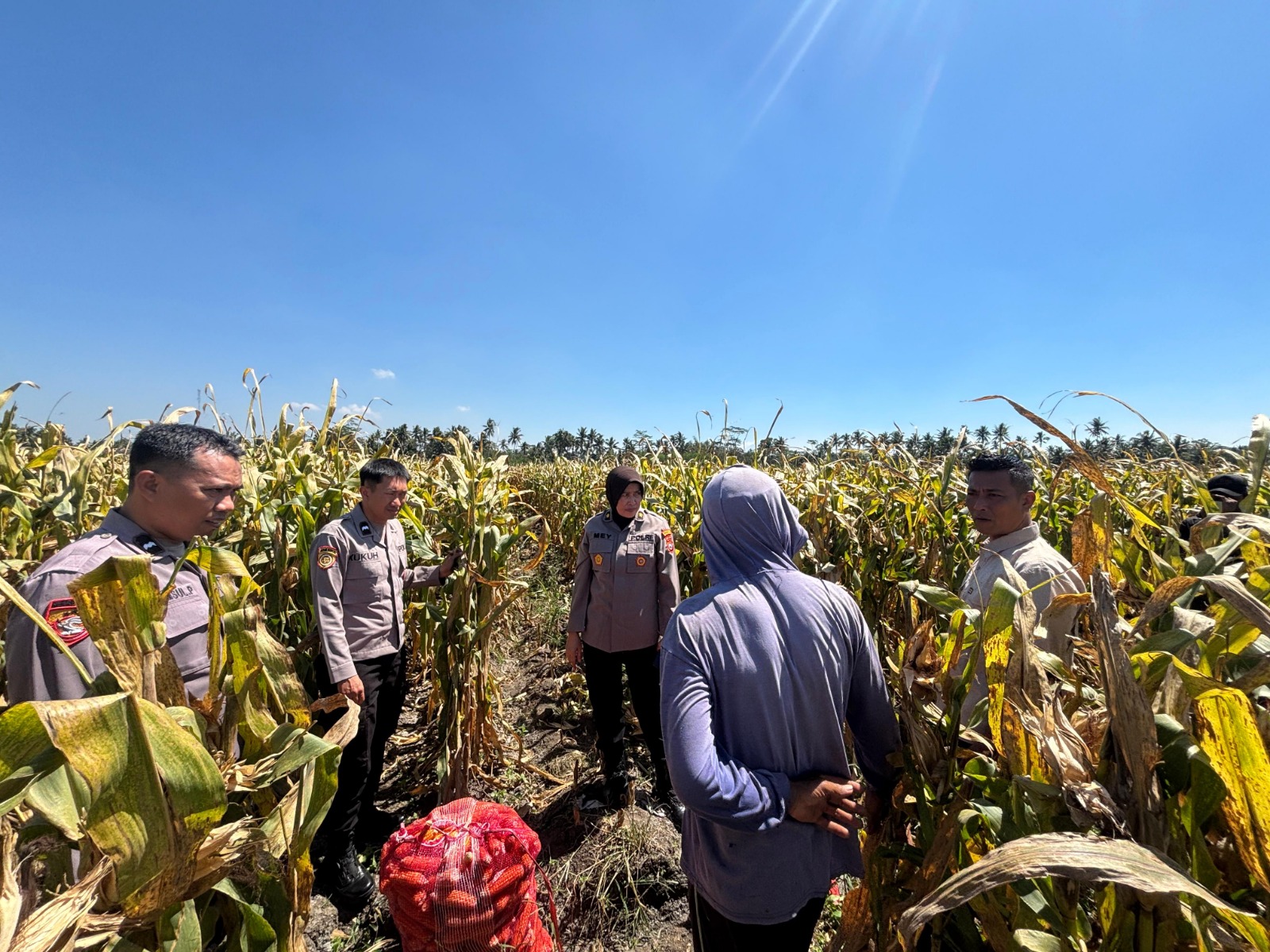 Polres Malang Dukung Produktivitas Petani, Ketahanan Pangan Diperkuat