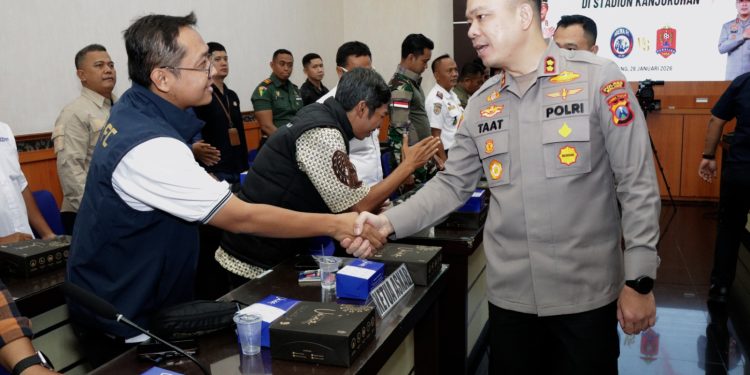 Kapolres Malang Pimpin Rakor Pengamanan Arema FC Vs Persijap Jepara di Kanjuruhan