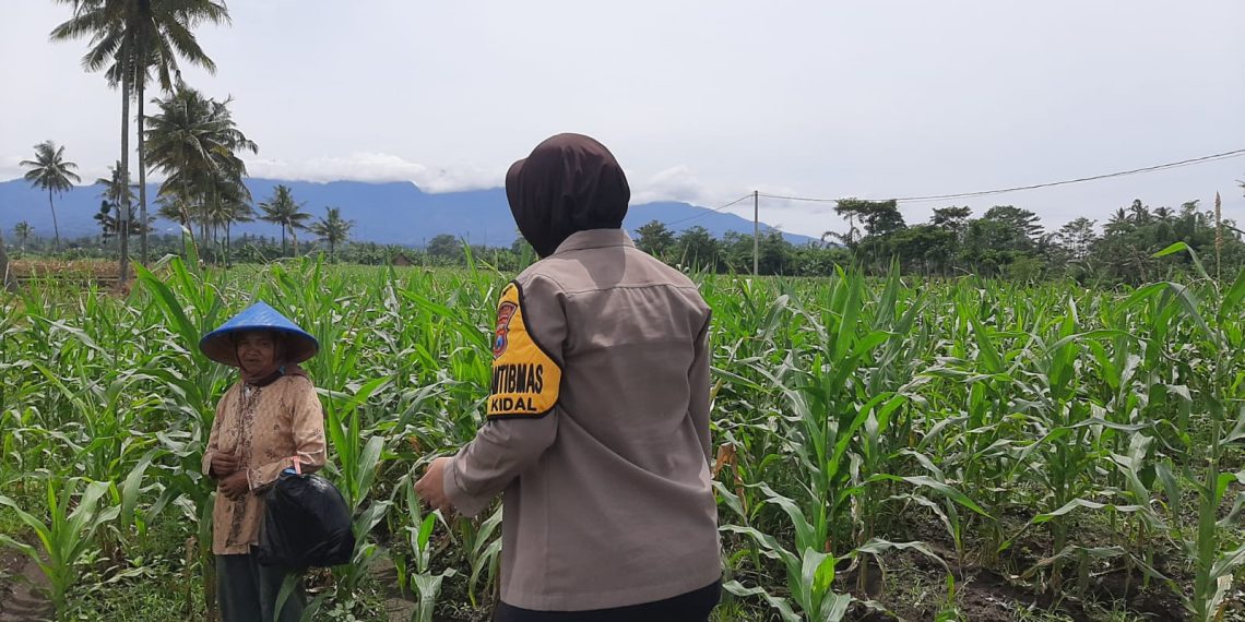 Polres Malang Dorong Lahan Warga Tetap Menghasilkan untuk Ketahanan Pangan