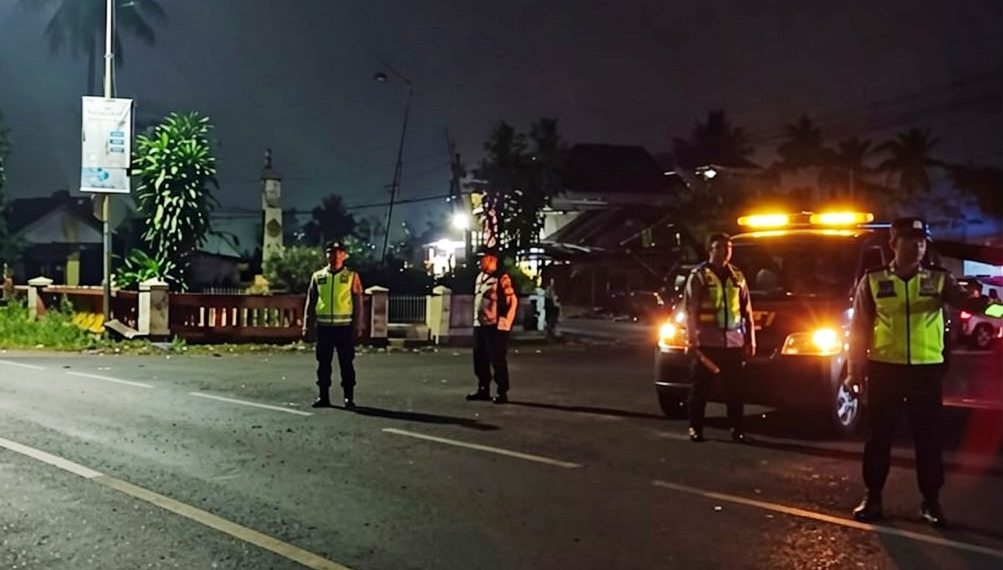 Polres Malang Perkuat Patroli Malam, Sasar Potensi Balap Liar dan Kejahatan Jalanan