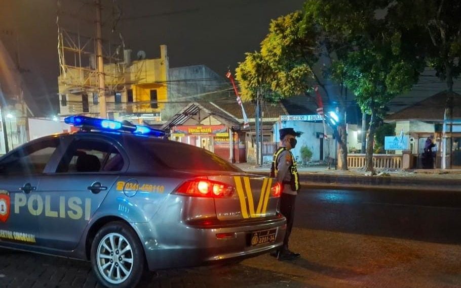 Cegah Gangguan Kamtibmas, Polres Malang Tingkatkan Patroli Malam